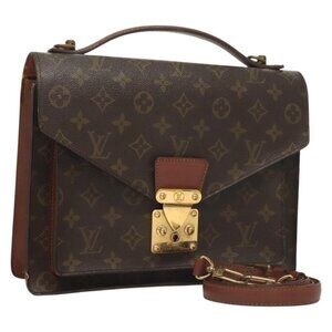LOUIS VUITTON Monogram Monceau 28 Hand Bag